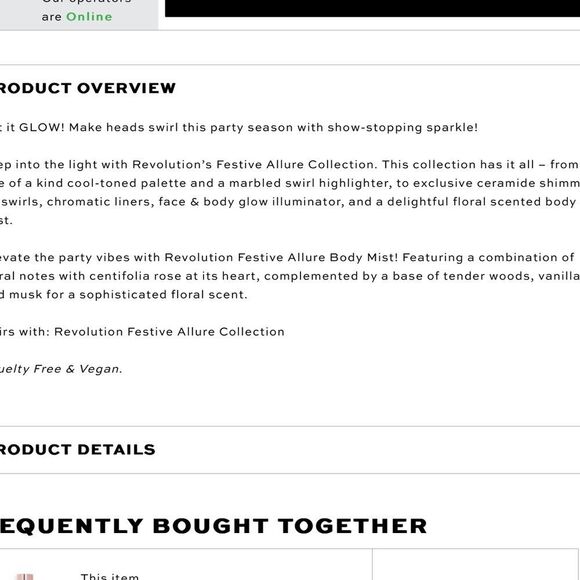 Revolution Beauty Festive Allure Body Mist - Picture 5 of 6